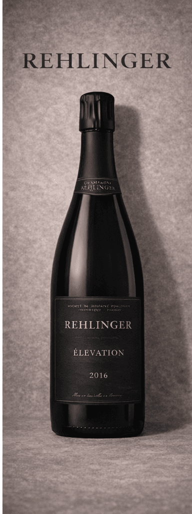 Champagne Rehlinger Élévation — Millésimé, champagne artisanal