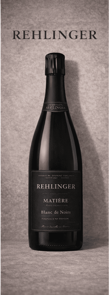Champagne Rehlinger Matière — Blanc de Noirs, champagne artisanal