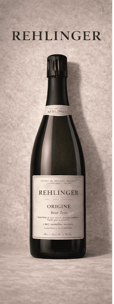 Champagne Rehlinger Origine — Brut Zéro, champagne artisanal