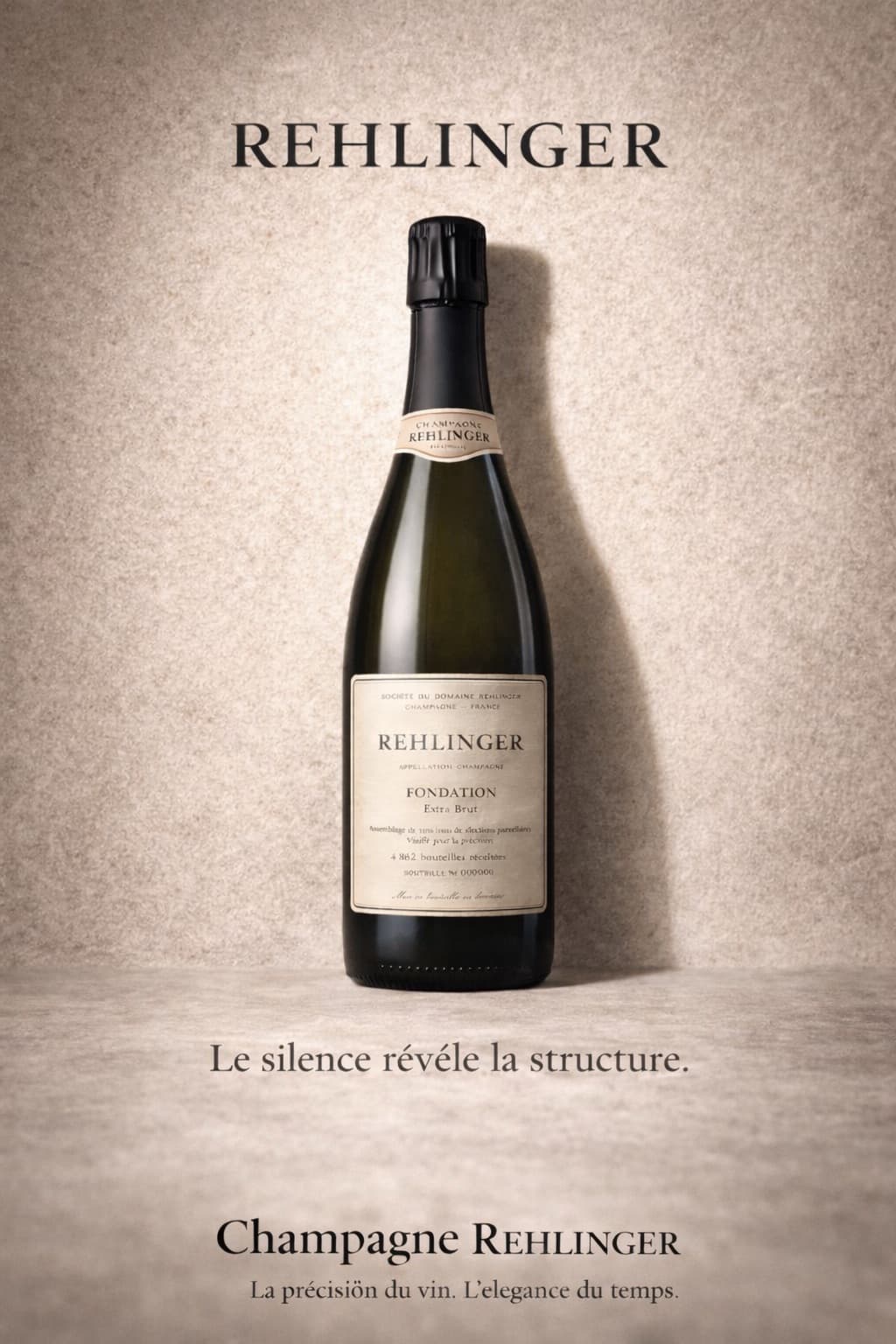 Cuvée Fondation Extra Brut — champagne artisanal Rehlinger